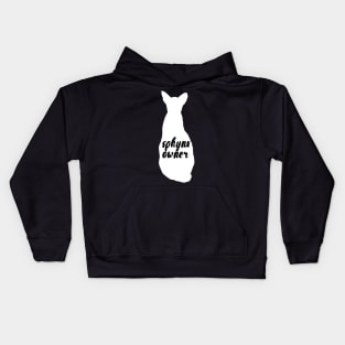 Sphynx owner Kids Hoodie